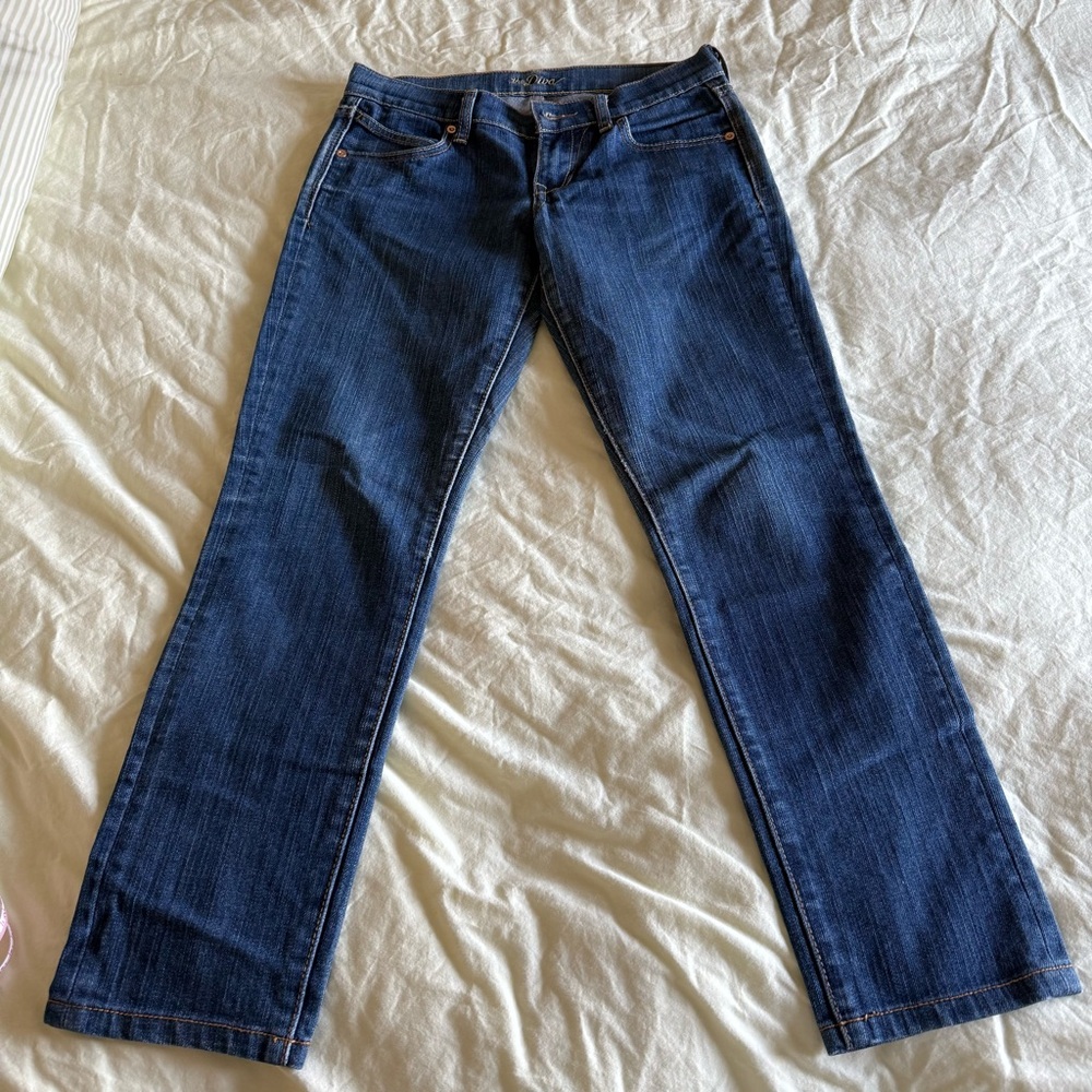 Old Navy Diva Blue Denim Jeans size 0 EUC